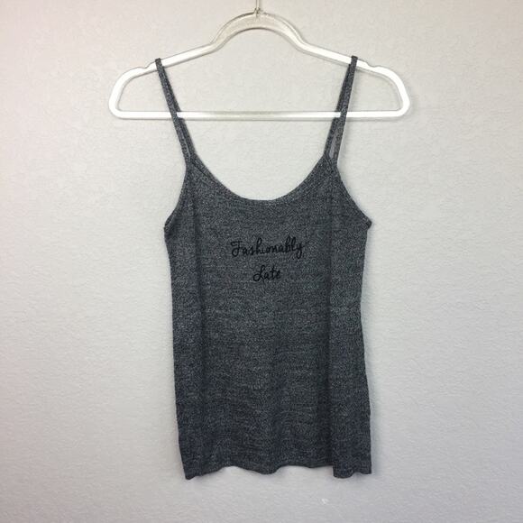 FOREVER 21 Fasionably Late Tank Size S - Picture 1 of 4